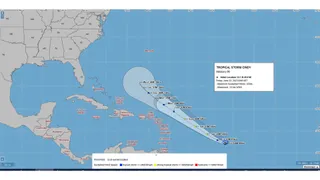 Bermuda residents keep close eye on tropical storm